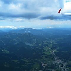 Flugwegposition um 13:14:09: Aufgenommen in der Nähe von Gußwerk, Österreich in 2804 Meter
